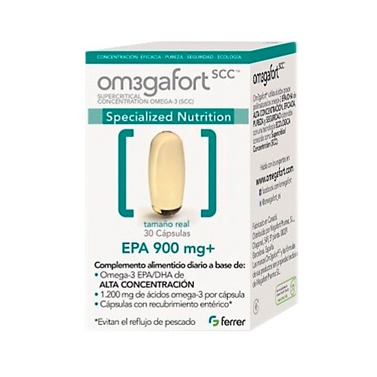 Omegafort Epa 900 Mg + 30 Cápsulas