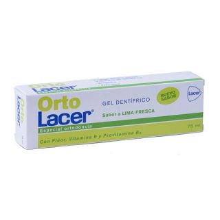 Ortolacer Gel Dentífrico Lima Fresca 75 Ml