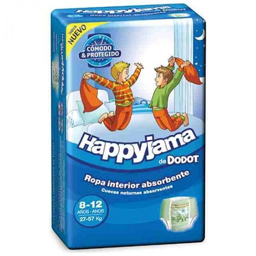 Pañal Dodot Happyjama T8 27-57 Kg Niño 13 Unidades