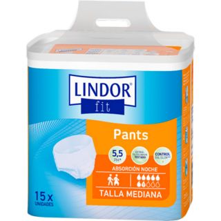 Pañal Lindor Fit Pants Medio Super Noche 60 Unidades