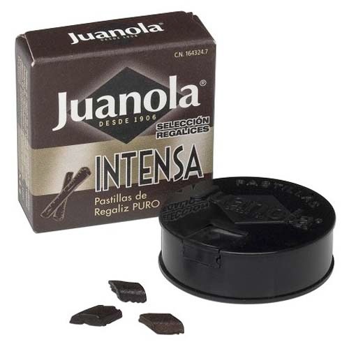 Pastillas Juanola Regaliz Intensa 5,4 G