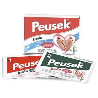 Peusek Baño Antitranspirante 2 Bolsitas