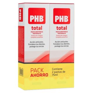 Phb Pasta Total Duplo 75 Ml + 75 Ml