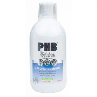 Phb White Enjuague Bucal 500 Ml