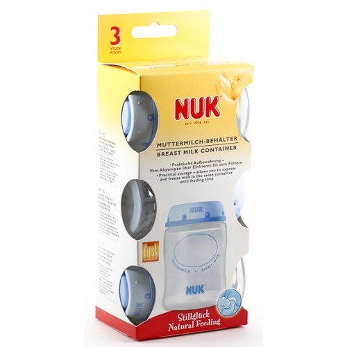 Recipiente Nuk Para Leche Materna Set 2P
