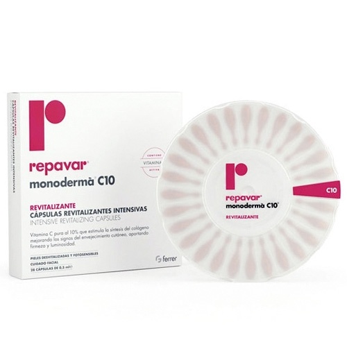 Repavar Monoderma Revitalizante C10 28 Ampollas