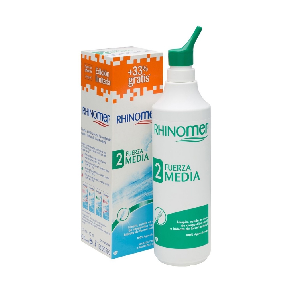 Rhinomer Fuerza 2 Media 180 Ml