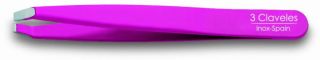 3 Claveles Pinza INOX Cangrejo Rosa 9 cm