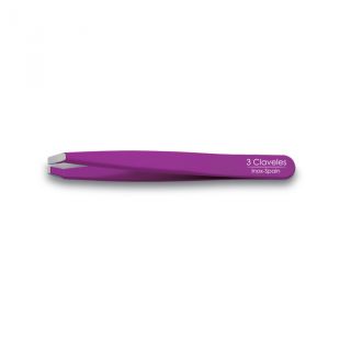 3 Claveles pinza cangrejo morada inox