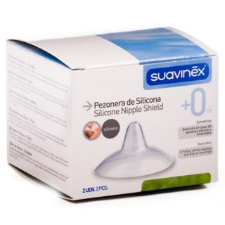 Suavinex Pezonera Silicona 2 Unidades