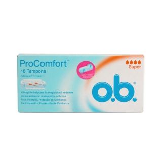 Tampones O.B.  Procomfort Super 16 Unidades