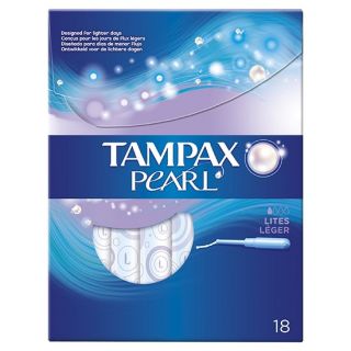 Tampones Tampax Pearl Lites 18 Unidades
