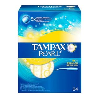 Tampones Tampax Pearl Regular 24 Unidades