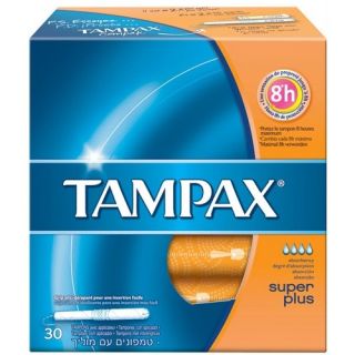 Tampones Tampax Super Plus 30 Unidades