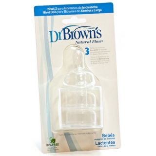 Tetina Dr Brown´S Options 3M+  Boca Ancha