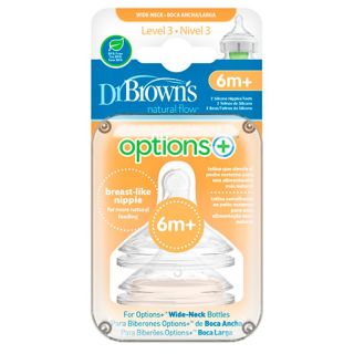 Tetina Dr Brown´S Options 6M+ Boca Ancha