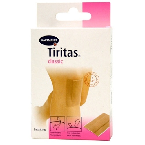 Tiritas Classic Tira 6Cmx1M 10 U