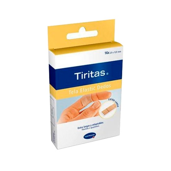 Tiritas Dedos Extra Larga 16 Unidades