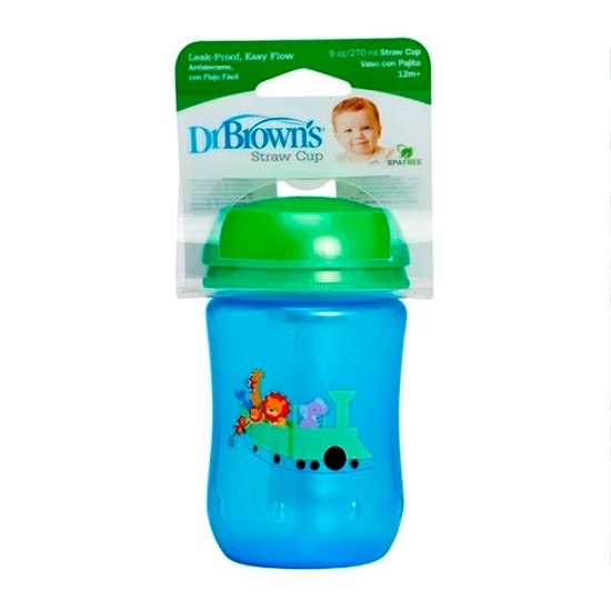 Vaso Con Pajita Dr Brown´S  300 Ml