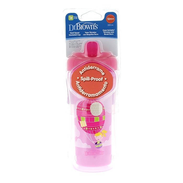 Vaso Térmico Dr Brown´S Boca Dura Niña 300 ml