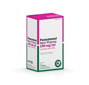Paracetamol Kern 100 mg 60 ml gotas