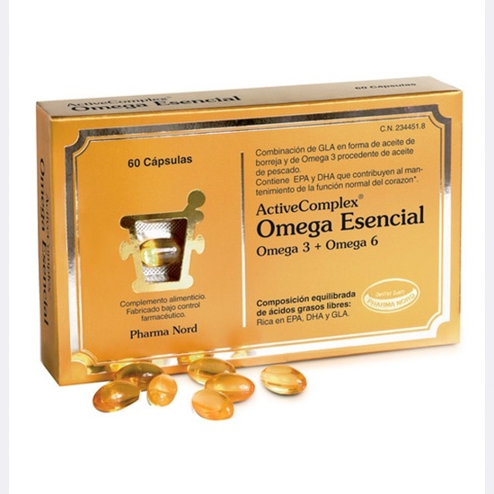 Active Complex Omega Esencial 60  Cápsulas