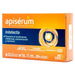 Apiserum Intelecto 30 Cápsulas