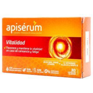 Apiserum Vitalidad 30 Cápsulas