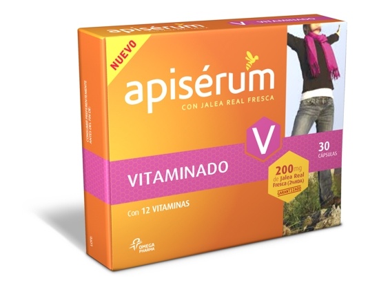 Apiserum Vitaminado 30 Cápsulas