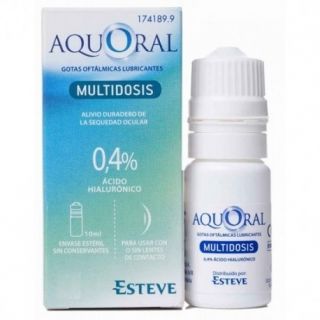 Aquoral Lubricante Ocular 10Ml Multidosis