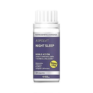 Comprar Aspolvit Night Sleep 60 Cápsulas Aspolvit Night Sleep 60 Cápsulas