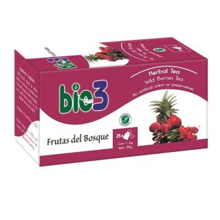 Bie 3 Frutas Del Bosque 25 Bolsitas