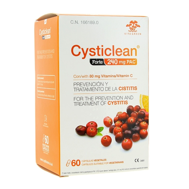 Cysticlean Forte 60 Cápsulas