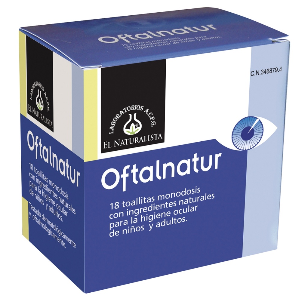 El Naturalista Oftalnatur 15 Toallitas