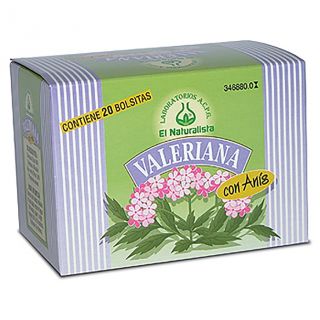 El Naturalista Valeriana Y Anís 20 Infusión