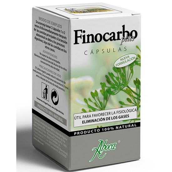 Finocarbo Plus 500 Mg 50 Cápsulas