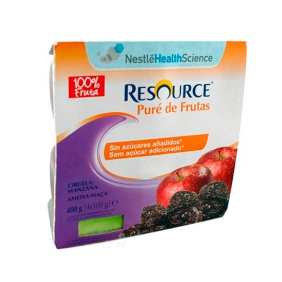 Resource Puré Fruta Variada Ciruela 4X130g