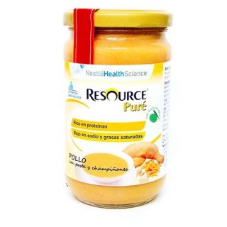 Resource Puré Pollo Pasta Champiñon 300G