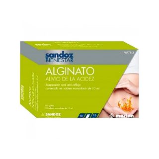 Sandoz Bienestar Alginato 20 Sobres