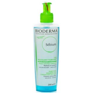 Bioderma Sebium Gel Moussant Sin Detergente con Dosificador 200 Ml