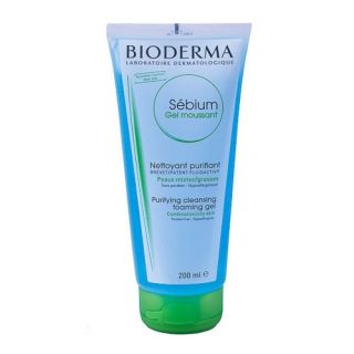 Bioderma Sebium Gel Moussant Sin Detergente Tubo 200 Ml