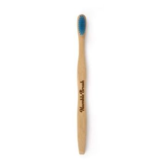 The Humble Cepillo dientes Bambú adulto suave azul