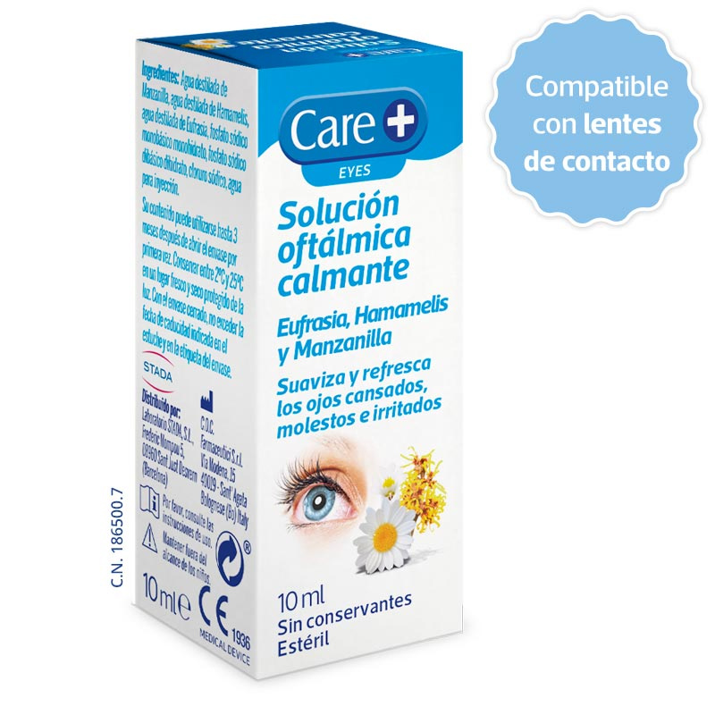 Care+ Solución Calmante Ojo Irritado 10 Ml