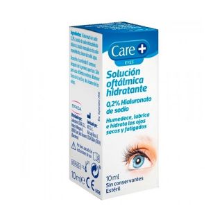 Care+Solución Oftálmica Hidratante Hialurónico 0,2% 10 Ml
