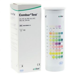 Combur 9 Test 100 Tiras Boheringer