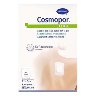 Cosmopor Steril 7,2 X 5 Cm 5 Uds