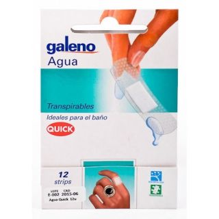 Galeno Tiras Quita-Rapid Transparentes 12 U