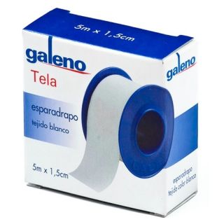 Galeno Esparadrapo Tela Blanco 5X1,5Cm