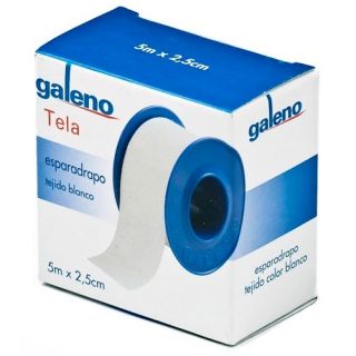 Galeno Esparadrapo Tela Blanco 5X2,5Cm