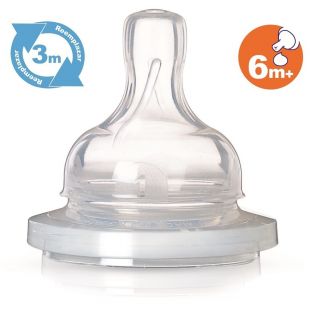 Philips Avent tetina clasic liquidos espesos 2 unidades 